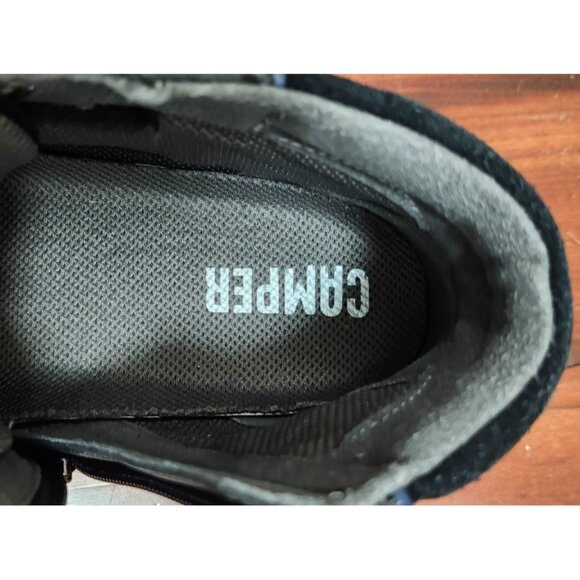 Camper High Top Leather Sneakers Black Men’s 41 | K300159 Zip Lace Casual Shoes - Picture 13 of 16